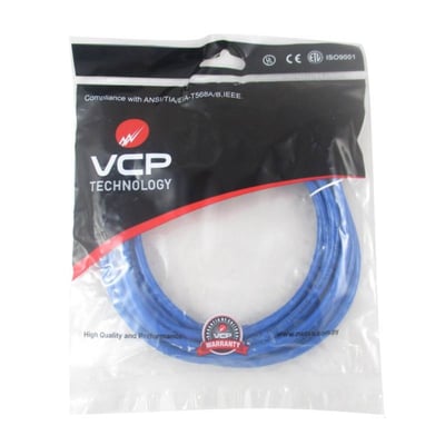 Patch Cord Cat 6 1,5MTS Azul