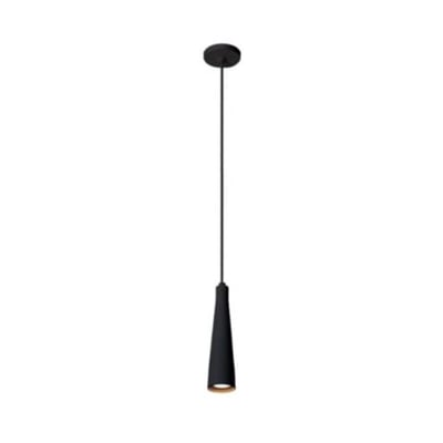 Colgante al Tube Aluminio Negro GU10 P/ Lamp MR11