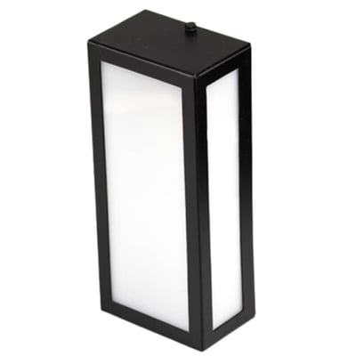 Farol de Muro Stuttgart Negro Opaco E27