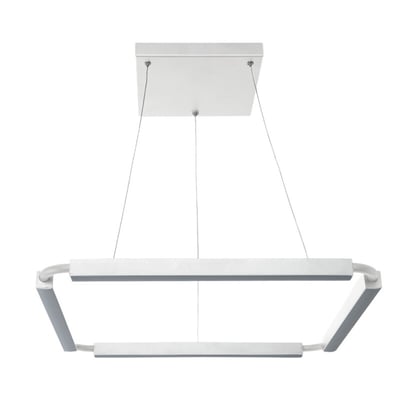 Colgante LED Curve 15W Blanco 2700K Cuad