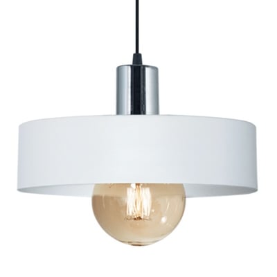 Colgante 1 Luz Balcarce Chapa Blanco/Cromo Ø20 E27