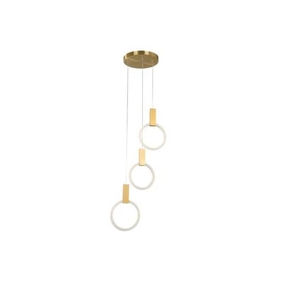 Colgante LED Balance 15W 2700K 100-240V Bronce