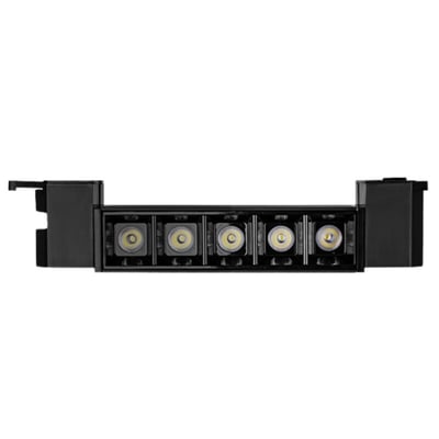 Cabezal LED UP Linear Puntual 10W 3000K Negro