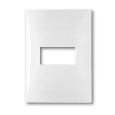 Placa C/Bastidor 1 Modulo Atenea. Blanco