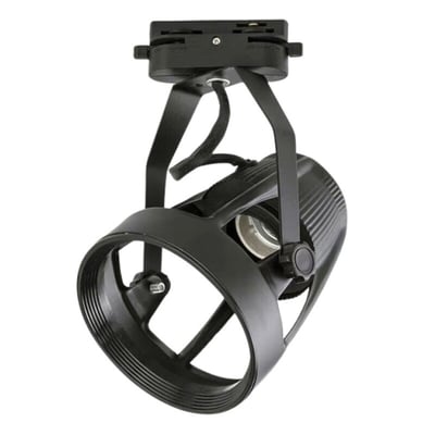 Cabezal P/ Riel Monofasico PAR30 Abierto Negro D112 L145