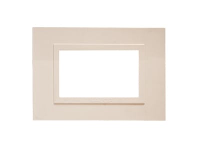 Placa 3 Modulos Zen Basic. Marfil