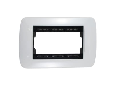 Placa Reggio C/Bastidor Blanco Pulido