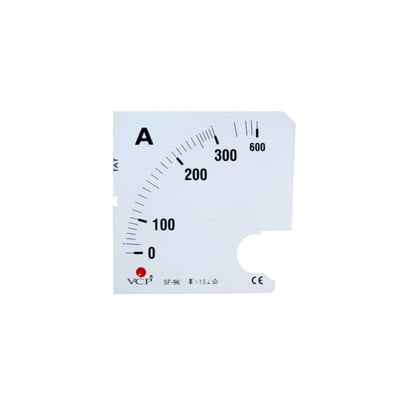 Escala Amperimetro 96X96 300/5A