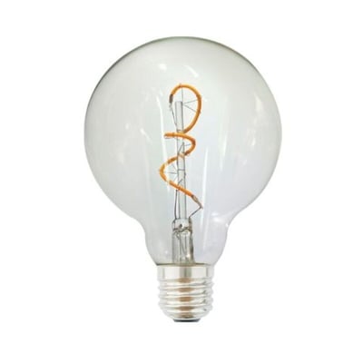 Lampara LED Vintage Globo 4W E27 1800K 220-240V G95 Rulo