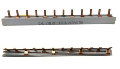 Peine Tripolar P/TM - 12 polos - 120 A. VCP