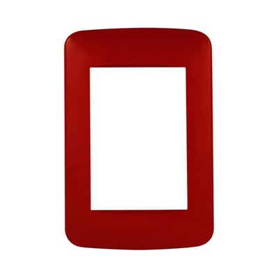Placa Reggio C/Bastidor Rojo