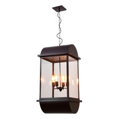Farol Colgante Toscana Arc G Marrón BC CR