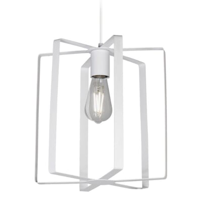 Colgante Esquel 1L Cilindro Blanco E27