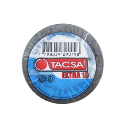 Cinta Aisladora 18,00MTS.19MMX0.130MM Negra