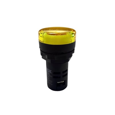 Luz Piloto LED Amarillo 22MM 220VAC