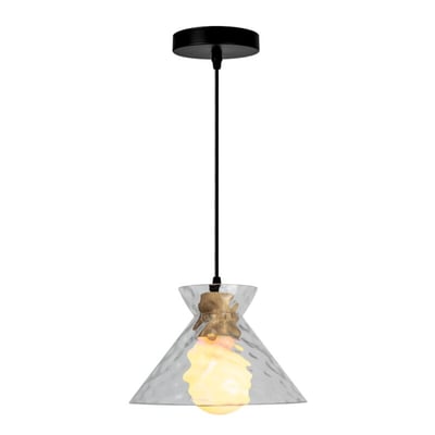 Colgante Acqua 25CM E27 Vidrio Punteado