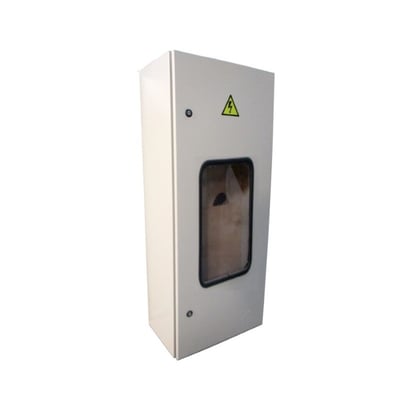 Gabinete Metal P/4 Medidores Trifasico Corte 100A Rst+n+t