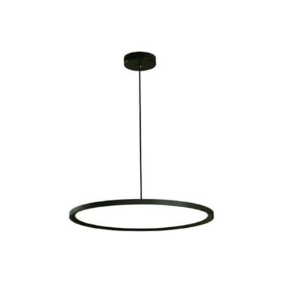 Colgante LED Aro 36W 3000K Dimm 120-277V Negro