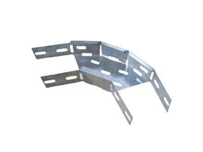Curva Portacable Ranurada 450X50MM