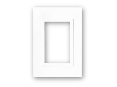 Placa 3 Modulos Zen Basic. Blanca