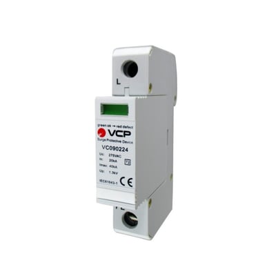Descargador Atmosferico de Baja Tension Spd 1P 40KA,275V