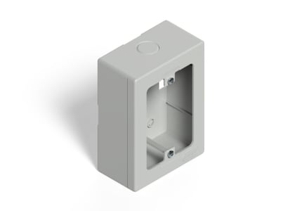 Caja Ext. Plastica P/Cablecanal 10X5CM Blanca