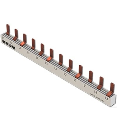 Peine Unipolar P/TM - 12 polos 120 A. BRUM
