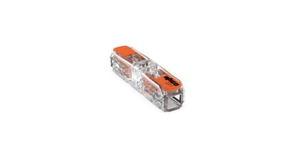 Conector/Empalme Rapido WAGO 221/2411 - 0,5 A 4MM2 - Conex Serie