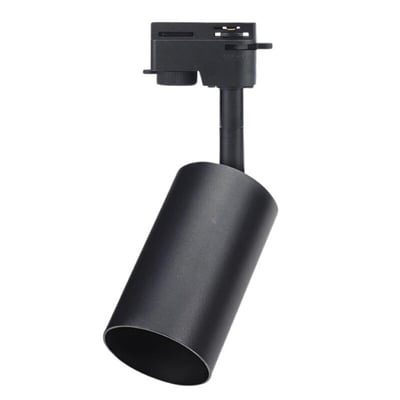 Cabezal Trilho PAR20 E27 Negro H11,8CM