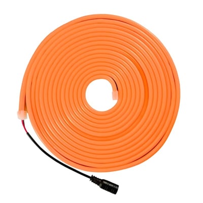 Cinta Neon 12V Naranjado 5MTS