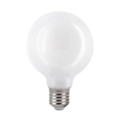 Lampara LED Vidrio Leitosa 4W G95 2200K