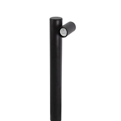 Farola Arten 1L GU10 Aluminio Negro IP54