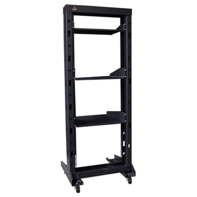 Rack Abierto de Piso 42U 2 Parantes