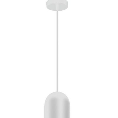 Colgante Otto 1L E27 Blanco Opaco