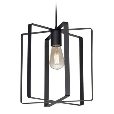 Colgante Esquel 1L Cilindro Negro E27