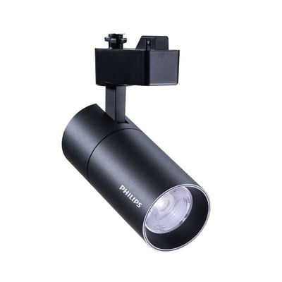 Cabezal LED 20W para Riel PHILIPS 3000K ST033T G2 Negro