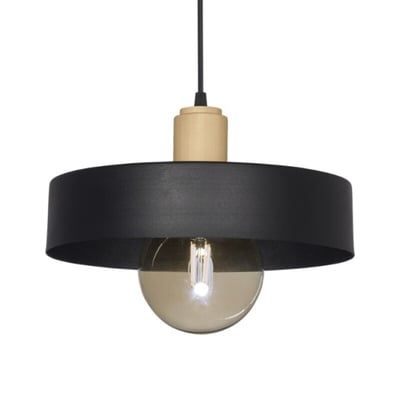 Colgante Geo Balcarce E27 Negro 30CM
