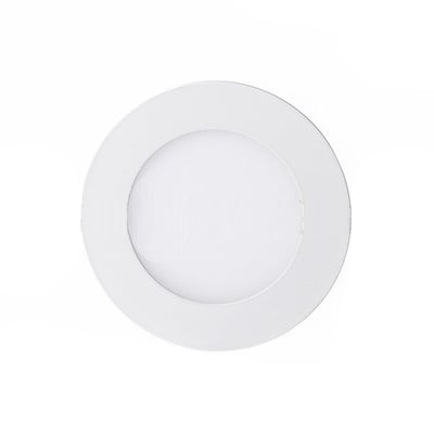 Panel Emb. LED 6W 6500K Redondo 119X15MM