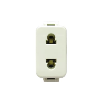 Modulo Toma Euroamericano 10A Linea Clasica
