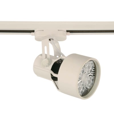 Cabezal 1L Fan E27 Blanco