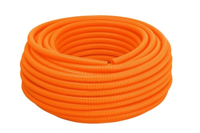 Caño Corrugado Antillama 20 MM 25MTS. Naranja TIGRE