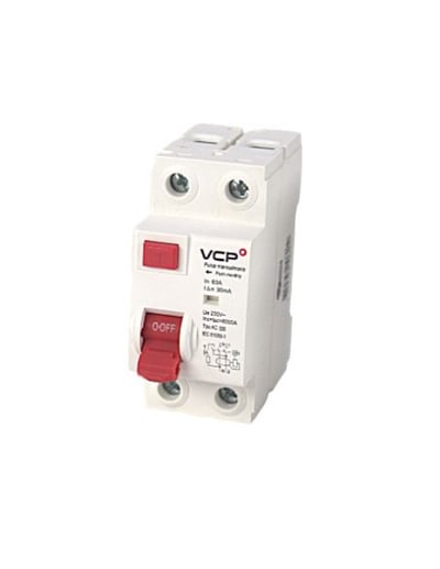 Disyuntor Diferencial KRD2 2X 25A 30MA - VCP