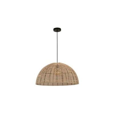 Colgante 1L Natural E27 Grande