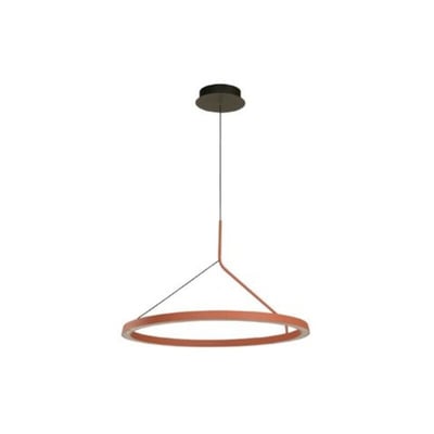 Colgante LED Mara 26W 3000K 100-240V Negro y Terracota