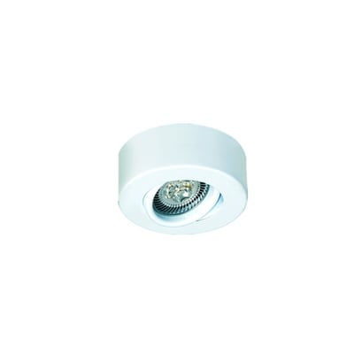 Plafon Ado Direccionable 1 UZ Vedia Blanco GU10 Circular Ø10