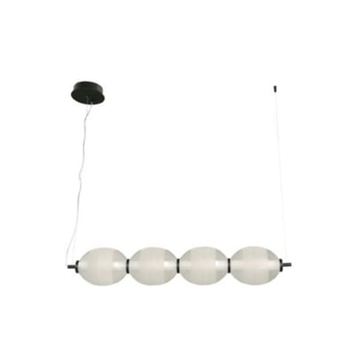 Colgante LED Circonia 30W 3000K 100-240V Negro y Bronce