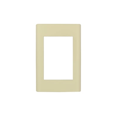 Placa Reggio UP C/Bastidor 3 Mod Marfil