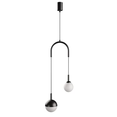 Colgante Macadamia Duplo 2XG9 Negro