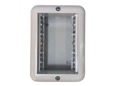 Caja Ext. Plastica 3 Modulos Blanco