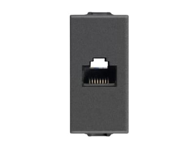 Modulo Toma P/Red RJ45 Netsafe cat5e Negro Neve UP